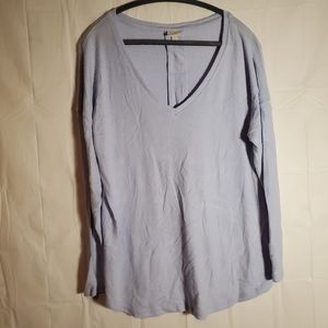 A new day light blue sweater